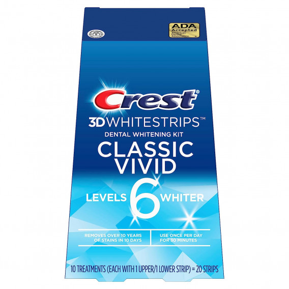 Bělicí pásky Crest 3D Whitestrips Classic Vivid