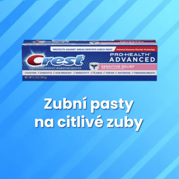 Zubní pasty na citlivé zuby Zubní pasty na citlivé zuby