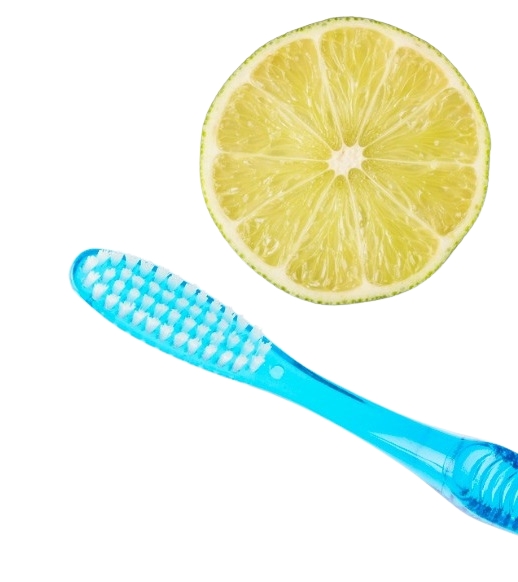 citron na bělení zubů