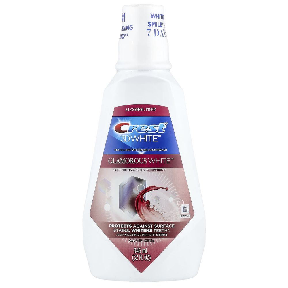 Ústní voda Crest 3D Glamorous White (946 ml)
