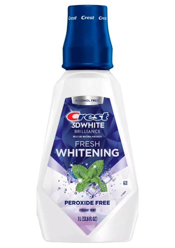 Ústní voda Crest 3D White BRILLIANCE FRESH WHITENING Vibrant Mint