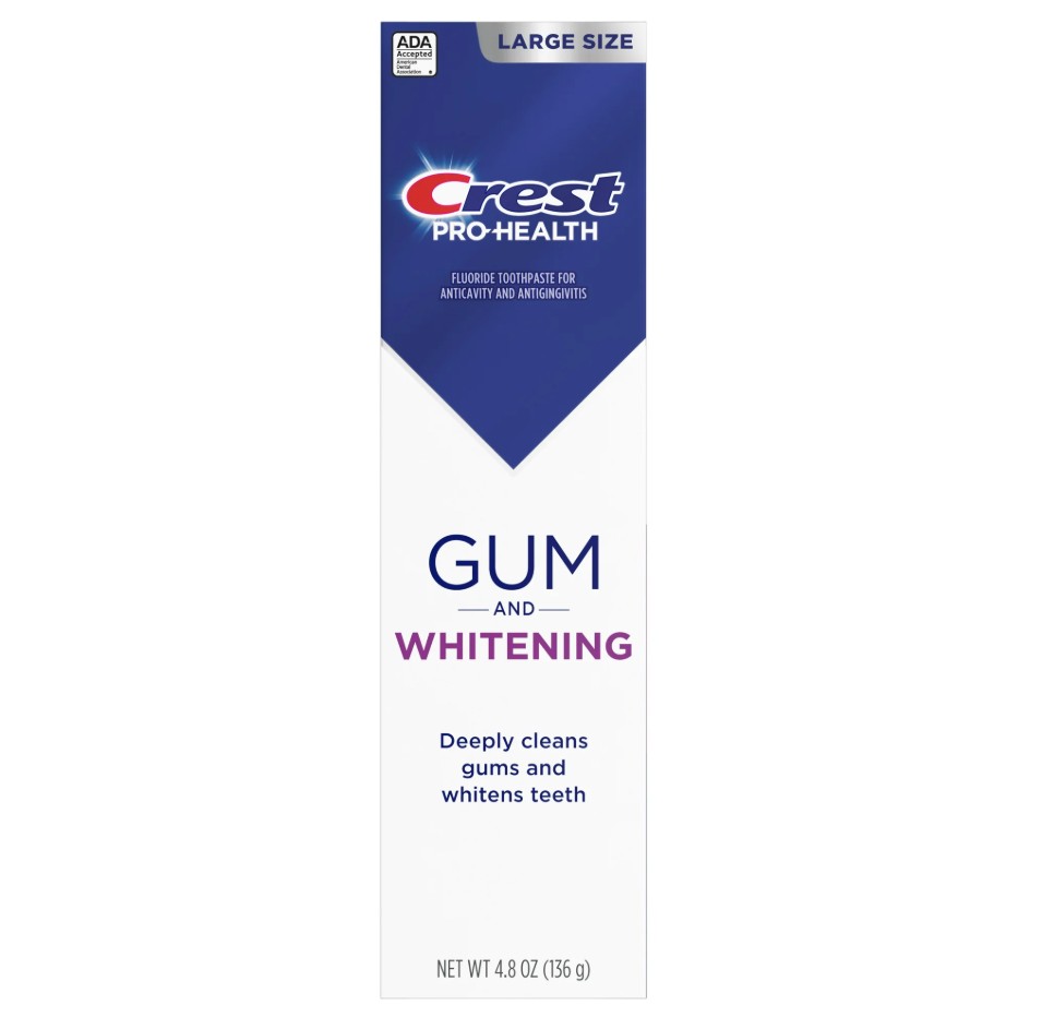 Zubní pasta Crest Pro-Health GUM AND WHITENING - Large size