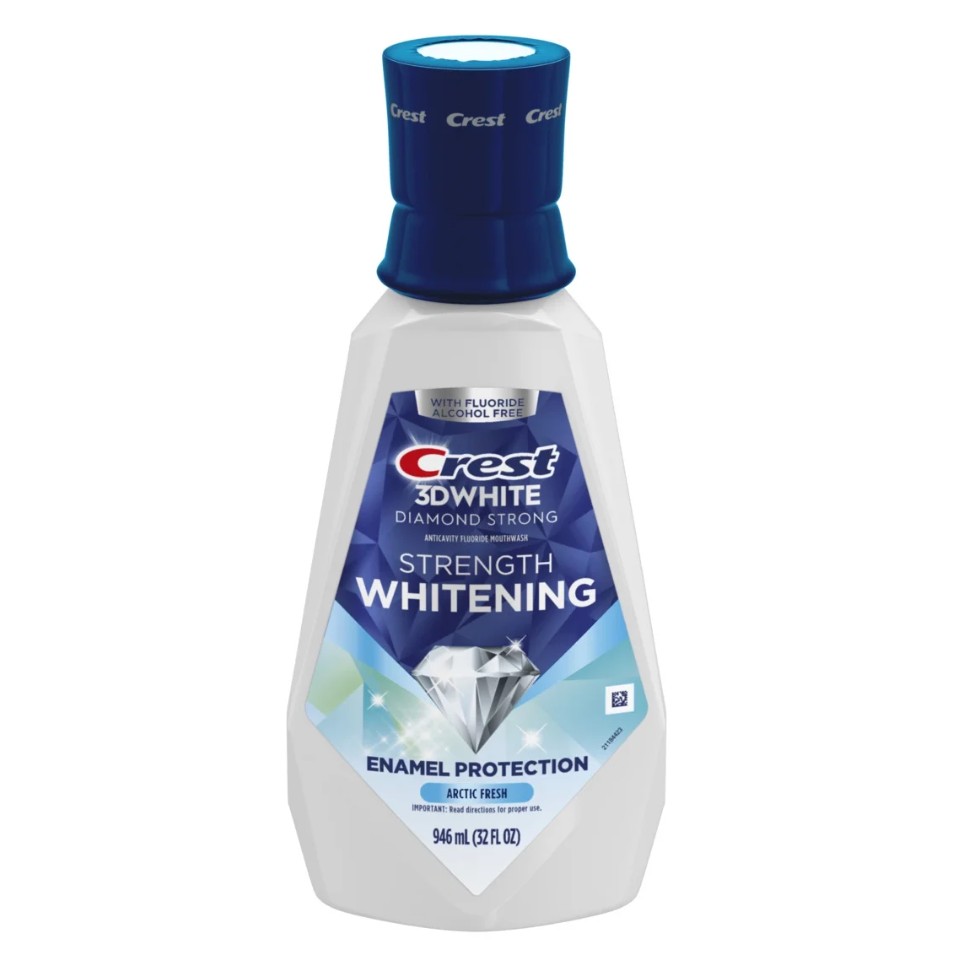 Ústní voda Crest 3D White DIAMOND STRONG STRENGTH WHITENING Arctic Fresh