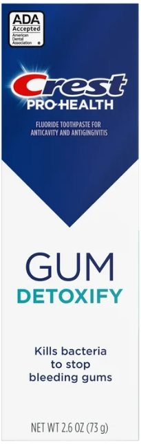 Zubní pasta proti zánětu dásní Crest GUM DETOXIFY