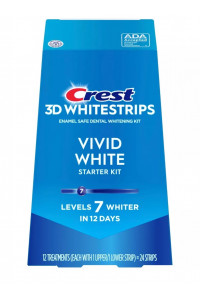 Bělicí pásky Crest 3D Whitestrips VIVID WHITE