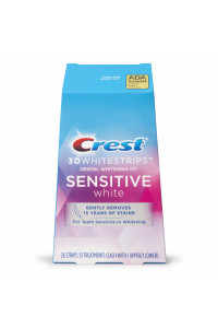 Bělicí pásky Crest 3D White SENSITIVE – na citlivé zuby