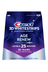 Bělicí pásky Crest 3D Whitestrips AGE RENEW