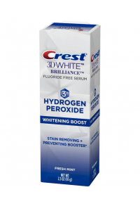 Bělící zubní pasta Crest 3D White 3% Hydrogen Peroxide WHITENING BOOST