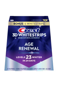 Bělící pásky Crest 3D Whitestrips AGE RENEWAL
