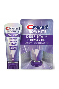 Bělicí zubní pasta Crest 3D White Brilliance DEEP STAIN REMOVER Ultra White