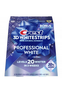 Bělicí pásky Crest 3D Whitestrips PROFESSIONAL WHITE + BONUS (20 % MORE) Bělicí pásky Crest 3D Whitestrips PROFESSIONAL WHITE + BONUS (20 % MORE)