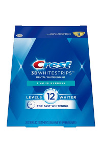 Bělící pásky Crest 3D White 1-hour Express