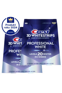 Výhodné dvojbalení Crest 3D Whitestrips PROFESSIONAL WHITE