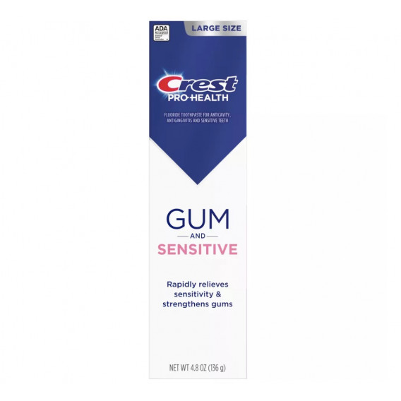 Zubní pasta na citlivé zuby Crest Pro-health GUM AND SENSITIVE - Large size