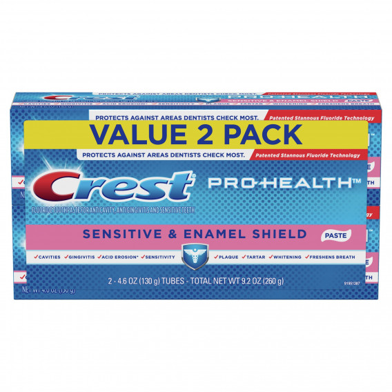 Dvojbalení - zubní pasta Crest Pro-Health SENSITIVE Enamel Shield