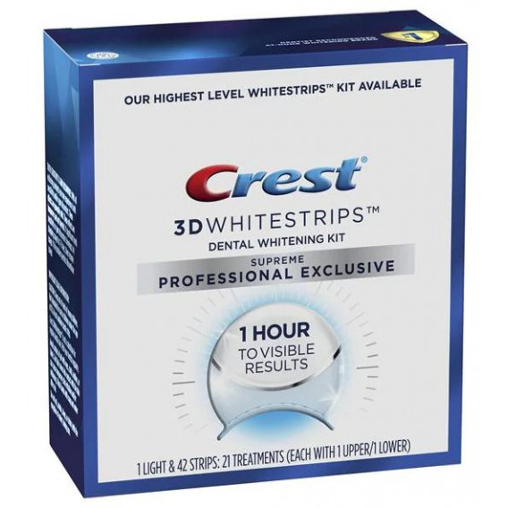 Bělící pásky Crest 3D Whitestrips SUPREME Professional Exclusive