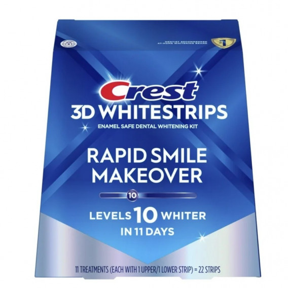 Bělící pásky Crest 3D Whitestrips RAPID SMILE MAKEOVER