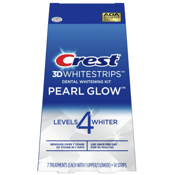 Bělicí pásky Crest 3D Whitestrips PEARL GLOW