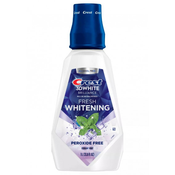 Ústní voda Crest 3D White BRILLIANCE FRESH WHITENING Vibrant Mint