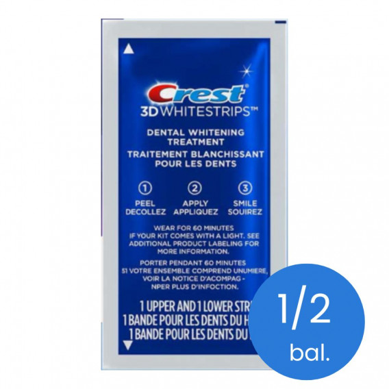 Polovičné balení Crest 3D Whitestrips ANTI-AGING WHITENER