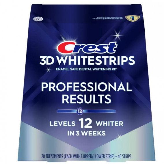 Bělicí pásky Crest 3D Whitestrips PROFESSIONAL RESULTS
