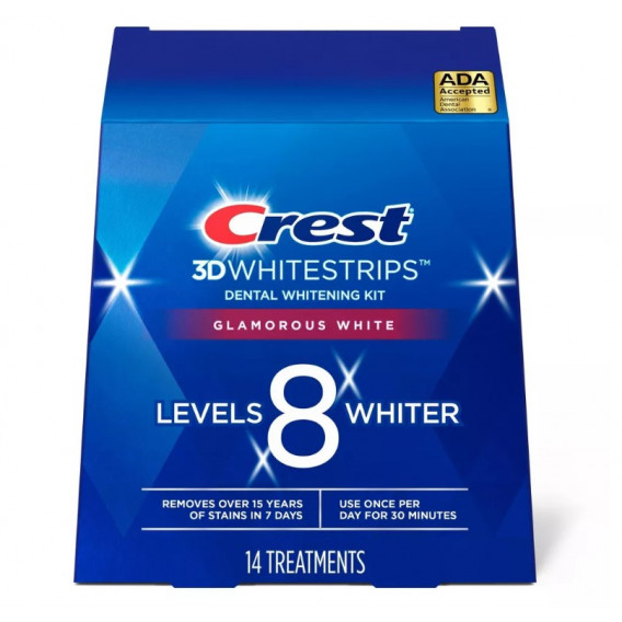 Bělící pásky Crest 3D Whitestrips Glamorous White